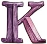 the letter k is painted in purple.jpg